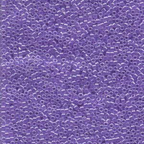 Miyuki 11/0 Delica Bead - DB249 - Crystal Lined Purple Luster