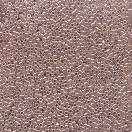 Miyuki 11/0 Delica Bead - DB256 - Crystal Lined Taupe