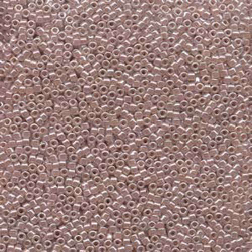 Miyuki 11/0 Delica Bead - DB256 - Crystal Lined Taupe