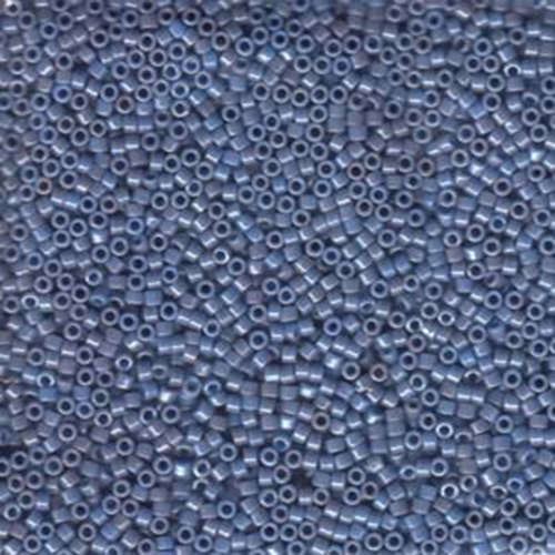 Miyuki 11/0 Delica Bead - DB266 - Opaque Denim Blue Luster