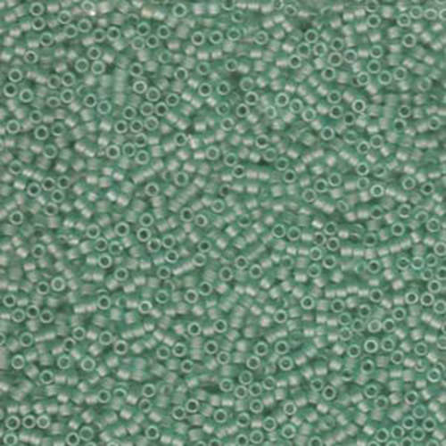 Miyuki 11/0 Delica Bead - DB385 - Matte Sea Glass Green