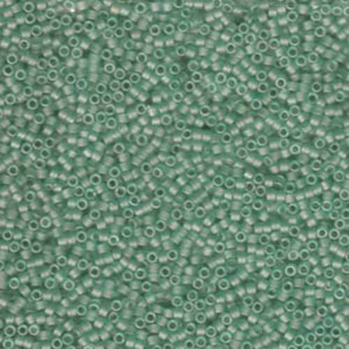 Miyuki 11/0 Delica Bead - DB385 - Matte Sea Glass Green