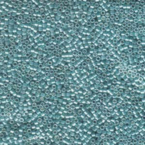 Miyuki 11/0 Delica Bead - DB415 - Galvanized Dyed Turquoise
