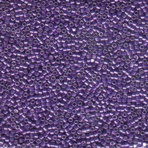 Miyuki 11/0 Delica Bead - DB430 - Galvanized Dyed Purple