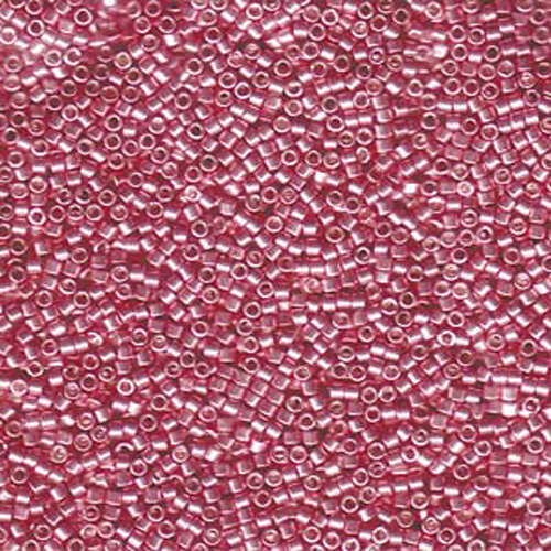 Miyuki 11/0 Delica Bead - DB435 - Galvanized Dyed Pink Blush