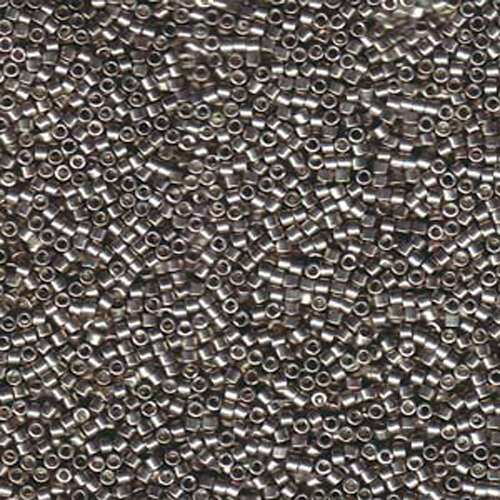 Miyuki 11/0 Delica Bead - DB436 - Galvanized Dyed Pewter