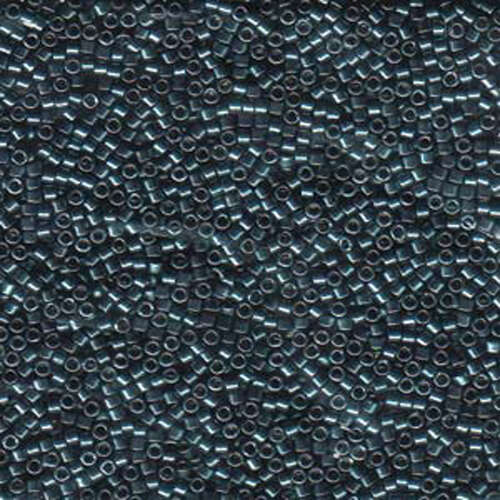 Miyuki 11/0 Delica Bead - DB451 - Galvanized Dyed Dark Steel