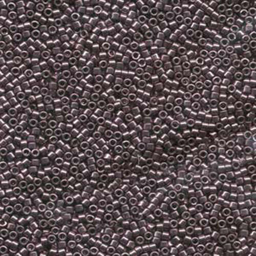 Miyuki 11/0 Delica Bead - DB454 - Galvanized Dyed Light Purple