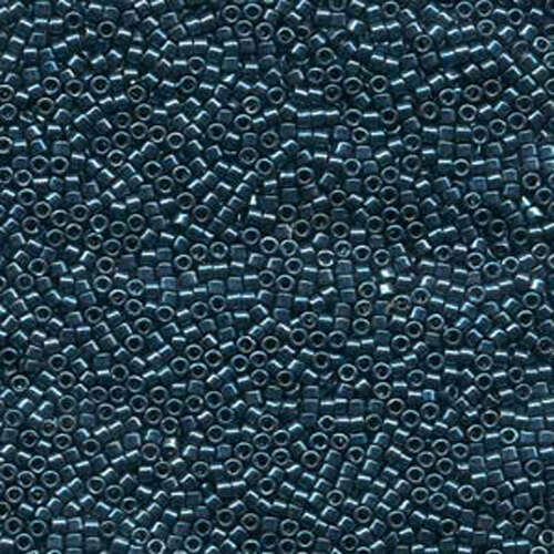 Miyuki 11/0 Delica Bead - DB459 - Galvanized Dyed Dark Teal