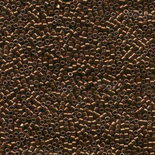 Miyuki 11/0 Delica Bead - DB461 - Galvanized Dyed Copper