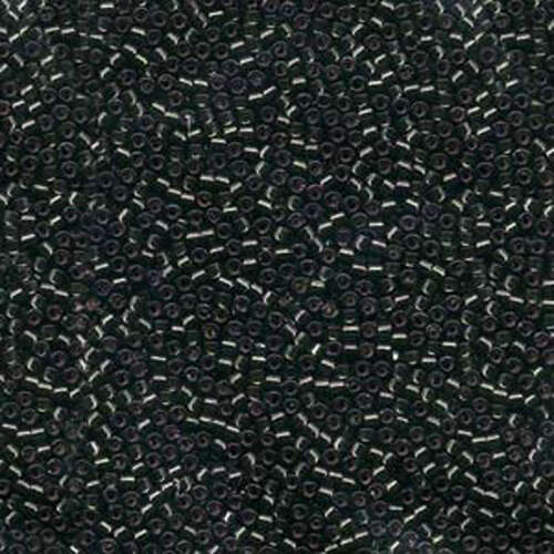 Miyuki 11/0 Delica Bead - DB606 - Silver Lined Dyed Khaki