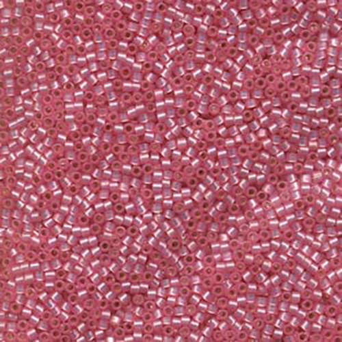 Miyuki 11/0 Delica Bead - DB625 - Silver Lined Pink Alabaster