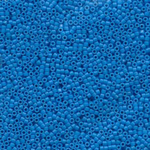 Miyuki 11/0 Delica Bead - DB659 - Opaque Dyed Capri Blue