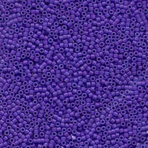 Miyuki 11/0 Delica Bead - DB661 - Dyed Opaque Purple