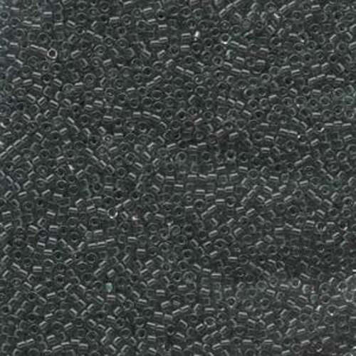 Miyuki 11/0 Delica Bead - DB708 - Transparent Grey