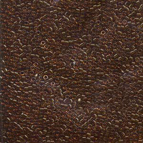 Miyuki 11/0 Delica Bead - DB709 - Transparent Dark Topaz