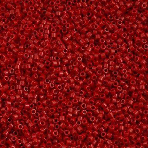 Miyuki 11/0 Delica Bead - DB723 - Opaque Dark Cranberry