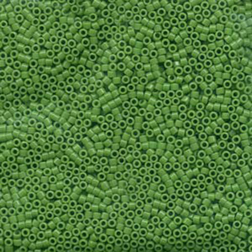 Miyuki 11/0 Delica Bead - DB724 - Opaque Pea Green