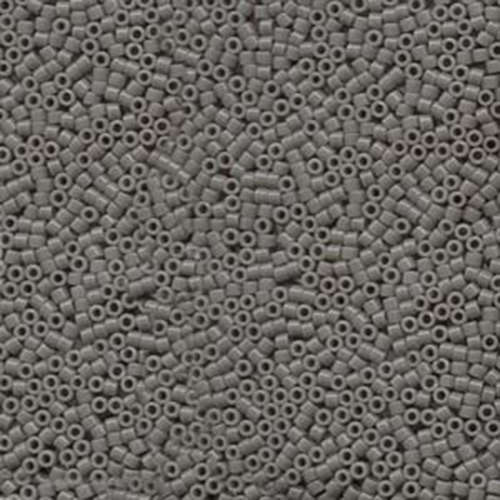Miyuki 11/0 Delica Bead - DB731 - Opaque Grey