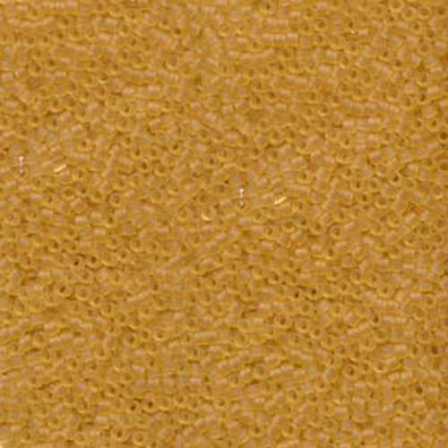Miyuki 11/0 Delica Bead - DB742 - Matte Transparent Topaz