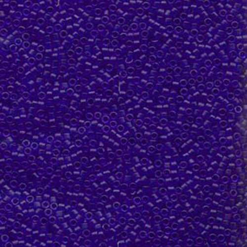 Miyuki 11/0 Delica Bead - DB748 - Matte Transparent Blue