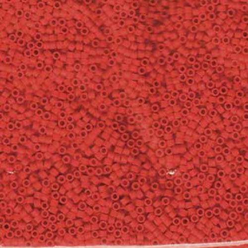 Miyuki 11/0 Delica Bead - DB757 - Matte Opaque Light Siam