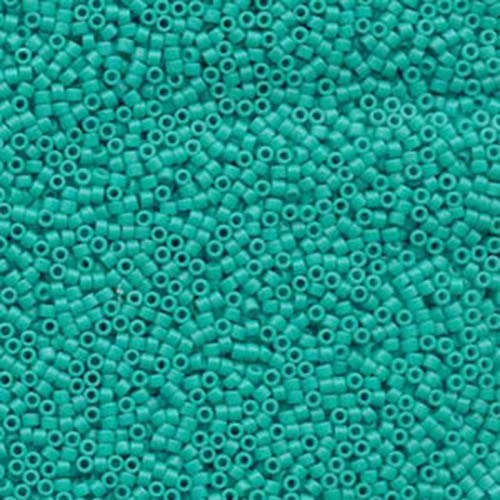 Miyuki 11/0 Delica Bead - DB793 - Matte Opaque Dyed Turquoise