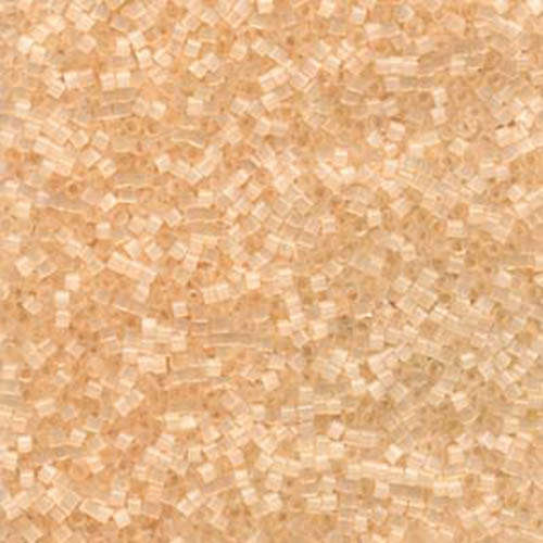 Miyuki 11/0 Delica Bead - DB821 - Light Peach Silk Satin