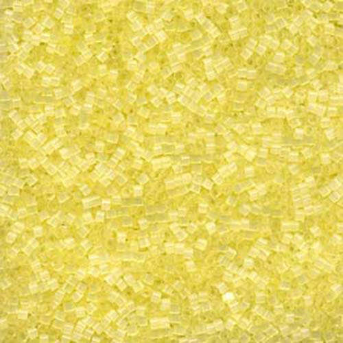 Miyuki 11/0 Delica Bead - DB823 - Light Yellow Silk Satin