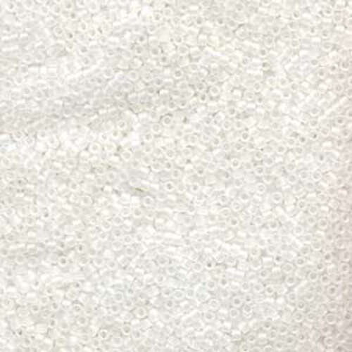 Miyuki 11/0 Delica Bead - DB851 - Matte Crystal AB
