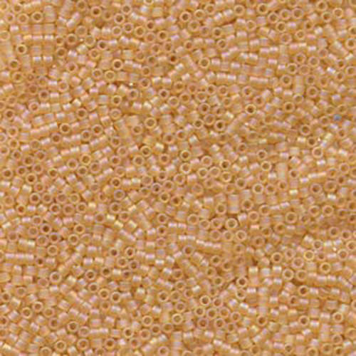 Miyuki 11/0 Delica Bead - DB852 - Matte Cantalope AB
