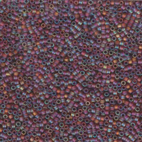 Miyuki 11/0 Delica Bead - DB853 - Matte Light Brown AB