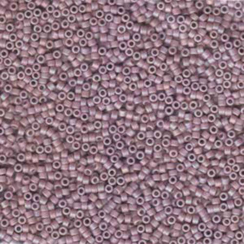 Miyuki 11/0 Delica Bead - DB875 - Matte Opaque Lilac AB