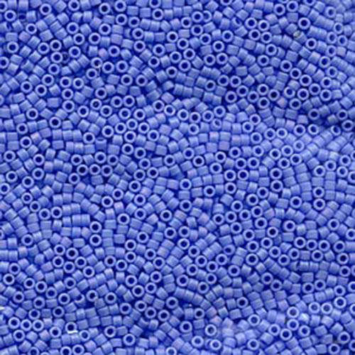Miyuki 11/0 Delica Bead - DB881 - Matte Opaque Light Blue AB