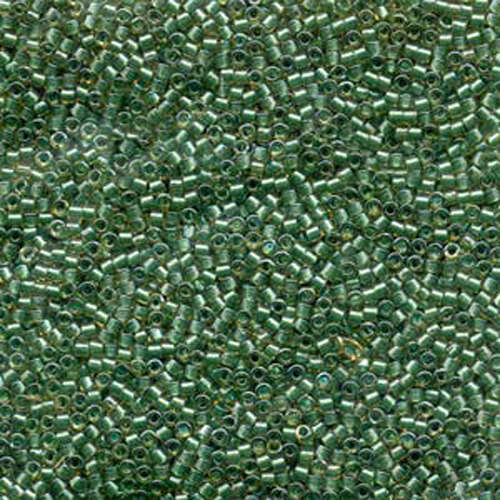 Miyuki 11/0 Delica Bead - DB917 - Sparkling Light Green Lined Topaz