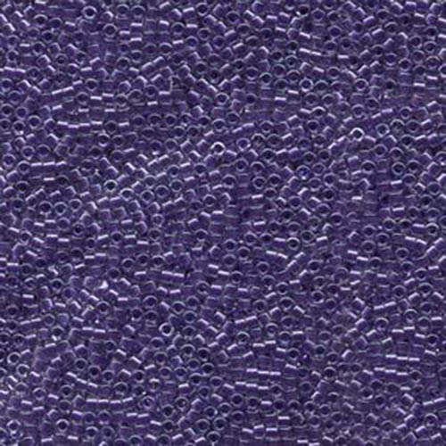 Miyuki 11/0 Delica Bead - DB923 - Sparkling Violet Lined Crystal