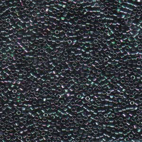 Miyuki 11/0 Delica Bead - DB1001 - Metallic Purple Green Gold Iris