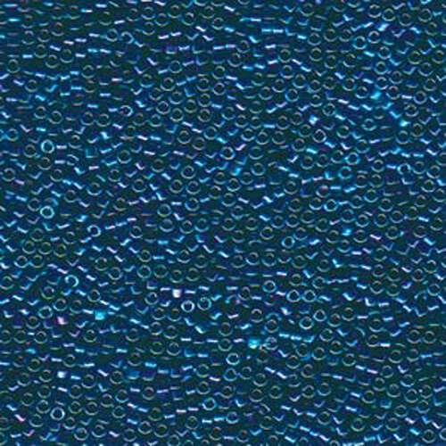 Miyuki 11/0 Delica Bead - DB1006 - Metallic Blue Green Gold Iris