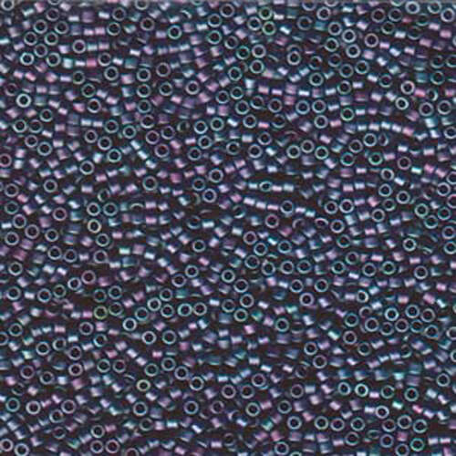 Miyuki 11/0 Delica Bead - DB1052 - Matte Metallic Blue/Green Iris