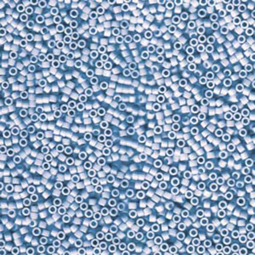Miyuki 11/0 Delica Bead - DB1137 - Opaque Agate Blue