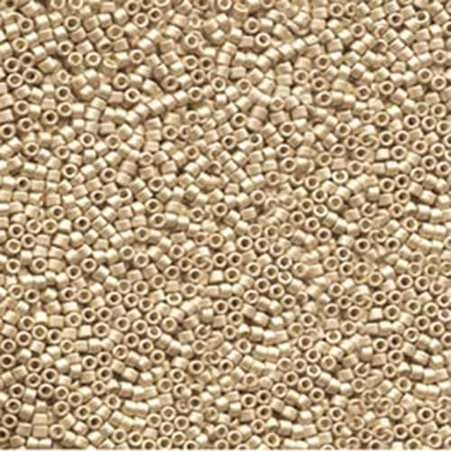 Miyuki 11/0 Delica Bead - DB1153 - Galvanized Semi-Frost Mead