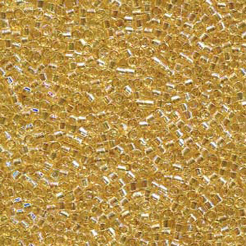 Miyuki 11/0 Delica Bead - DB1252 - Transparent Crystal Ivory Luster