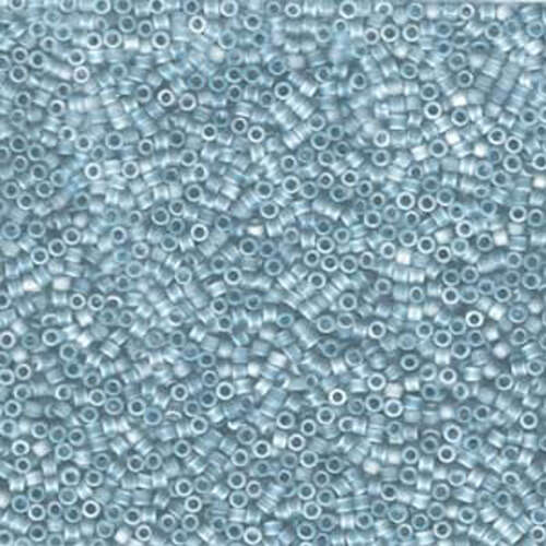 Miyuki 11/0 Delica Bead - DB1284 - Matte Transparent Ocean Blue