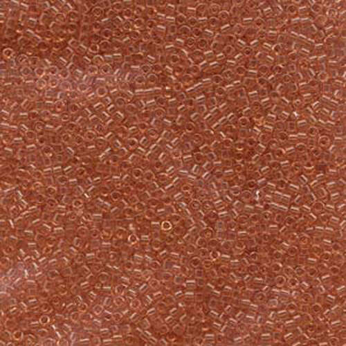 Miyuki 11/0 Delica Bead - DB1302 - Transparent Dyed Light Peach