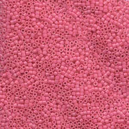 Miyuki 11/0 Delica Bead - DB1371 - Dyed Opaque Rose