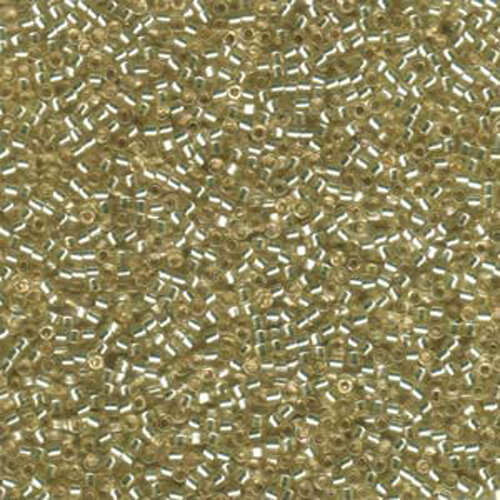Miyuki 11/0 Delica Bead - DB1432 - Silver Lined Pale Yellow