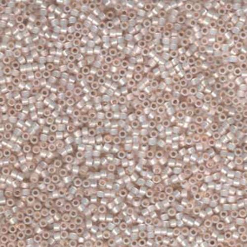 Miyuki 11/0 Delica Bead - DB1452 - Silver Lined Pale Peach
