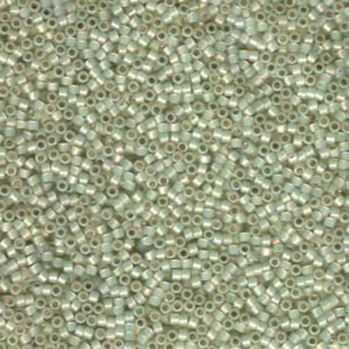 Miyuki 11/0 Delica Bead - DB1453 - Silver Lined Lime Opal