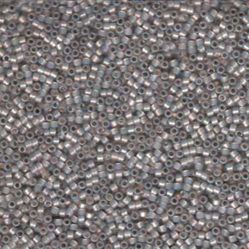 Miyuki 11/0 Delica Bead - DB1456 - Silver Lined Light Taupe Opal