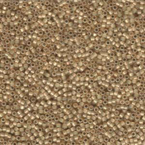 Miyuki 11/0 Delica Bead - DB1458 - Silver Lined Light Honey Opal